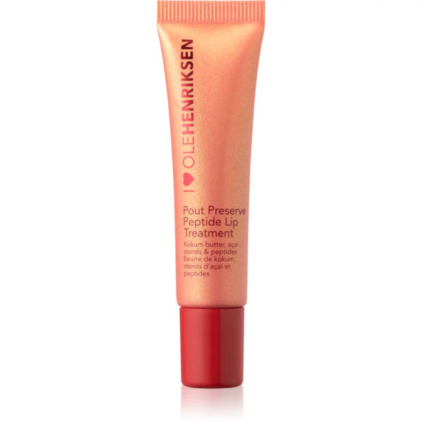  Olehenriksen Pout Preserve Peptide Lip Treatment Nawilżający Błyszczyk Do Ust Odcień Strawberry Sorbet Glimmer 12 Ml 