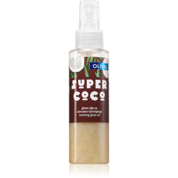  Olival Super Coco Olejek Do Opalania Z Brokatem 100 Ml 