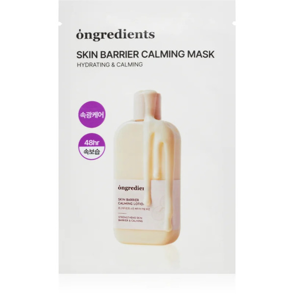  Ongredients Skin Barrier Calming Mask Maska łagodząca W Płacie Do Wzmocnienia Bariery Skórnej 1 Szt. 