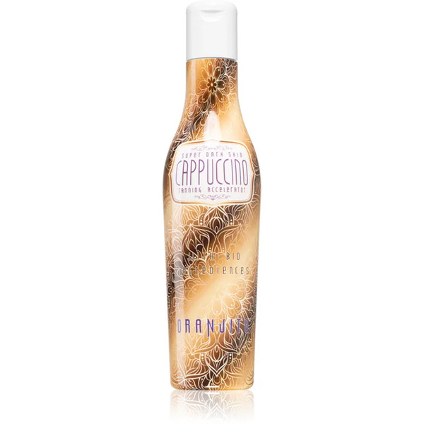  Oranjito Super Dark Skin Cappuccino Mleczko Do Opalania W Solarium Z Biokomponentami I Przyspieszaczem Opalania 200 Ml 