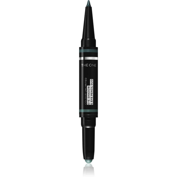  Oriflame The One Colour Unlimited Cienie Do Powiek I Kredka Do Oczu 2 W 1 Odcień Emerald Green 1,2 G 