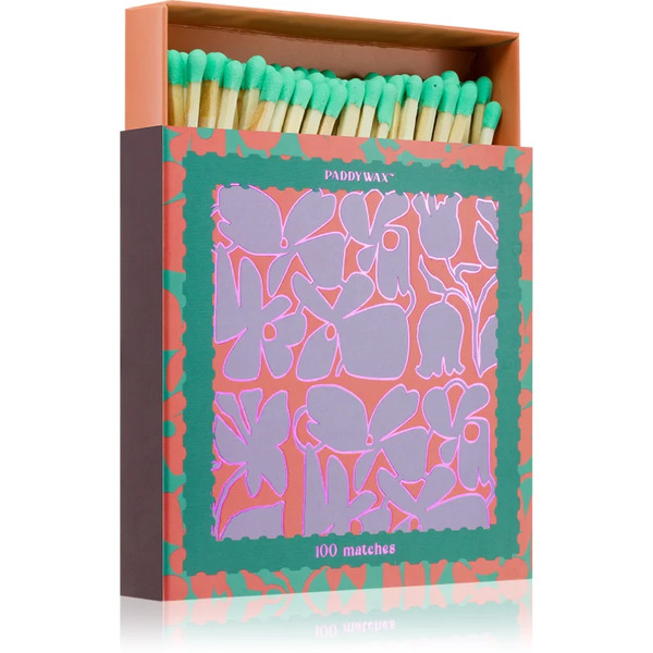  Paddywax Jumbo Boxed Abstract Floral Zapałki 1 Szt. 