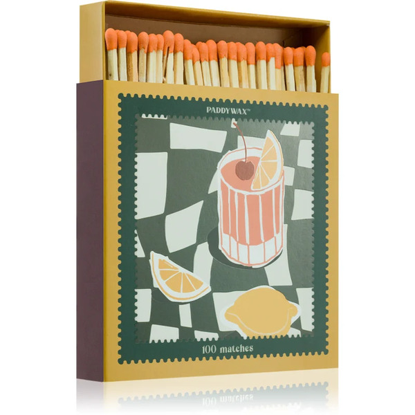  Paddywax Jumbo Boxed Cocktail Zapałki 1 Szt. 