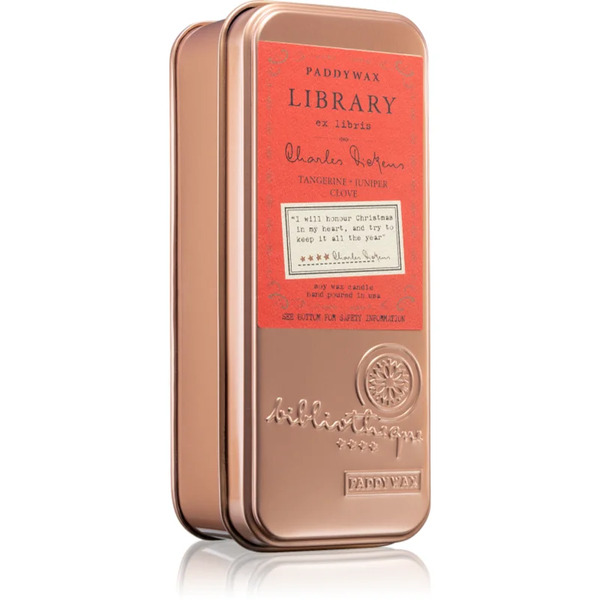  Paddywax Library Charles Dickens świeczka Zapachowa 56 G 