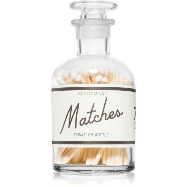  Paddywax Matches White Glass Zapałki 75 Szt. 