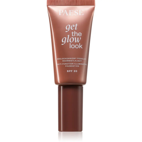  Paese Get The Glow Look Illuminating Foundation Lekki Podkład Z Rozświetlającym Efektem Spf 20 Odcień 1n Light Beige 30 Ml 