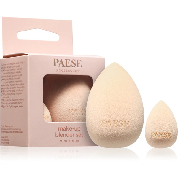  Paese Make Up Blender Set Gąbka Do Makijażu 2 Szt. 