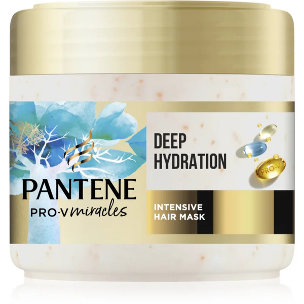  Pantene Pro-v Miracles Hydra Glow Maseczka Intensywnie Nawilżająca I Odżywiająca Do Włosów Suchych I Zniszczonych 300 Ml 