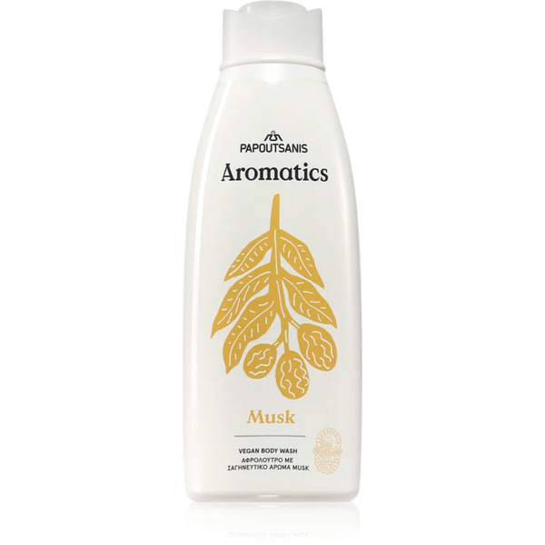  Papoutsanis Aromatics Musk żel Pod Prysznic Do Ciała 650 Ml 