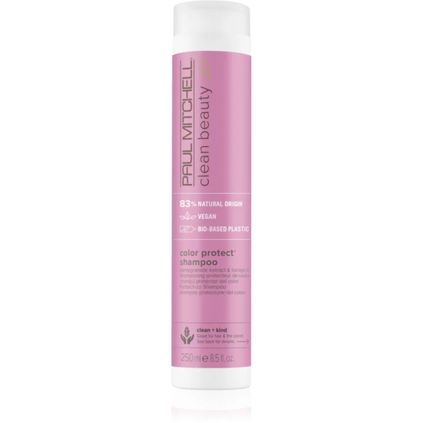  Paul Mitchell Clean Beauty Color Protect Shampoo Szampon Fioletowy Do Włosów Rozjaśnionych, Z Pasemkami W Odcieniu Chłodnego Blondu 250 Ml 