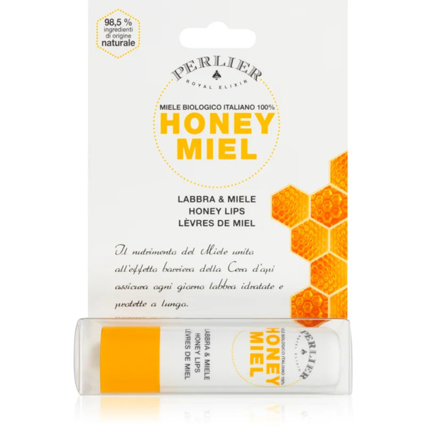  Perlier Honey Miel Honey Lips Balsam Do Ust 5.5 Ml 