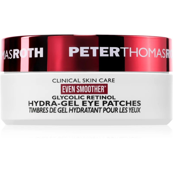  Peter Thomas Roth Even Smoother™ Glycolic Retinol Hydra-gel Eye Patches Nawilżające Płatki żelowe Do Okolic Oczu 60 Szt. 