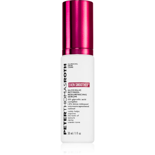  Peter Thomas Roth Even Smoother™ Glycolic Retinol Resurfacing Serum Intensywne Serum O Działaniu Wygładzającym 30 Ml 