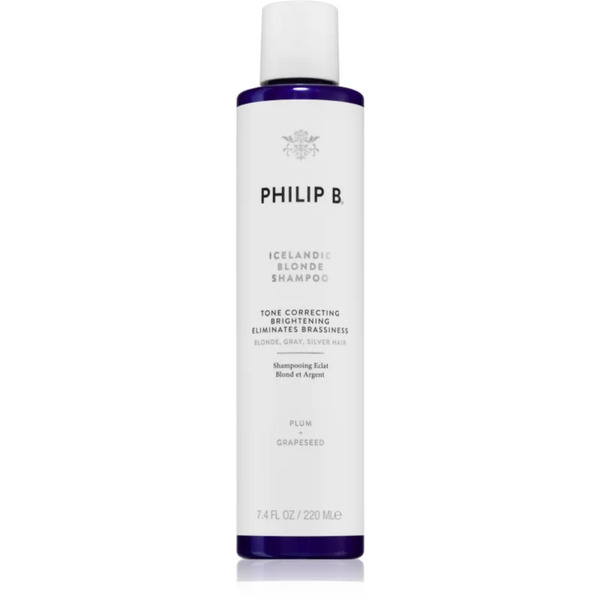  Philip B. Icelandic Blonde Szampon Do Blond I Siwych Włosów 220 Ml 