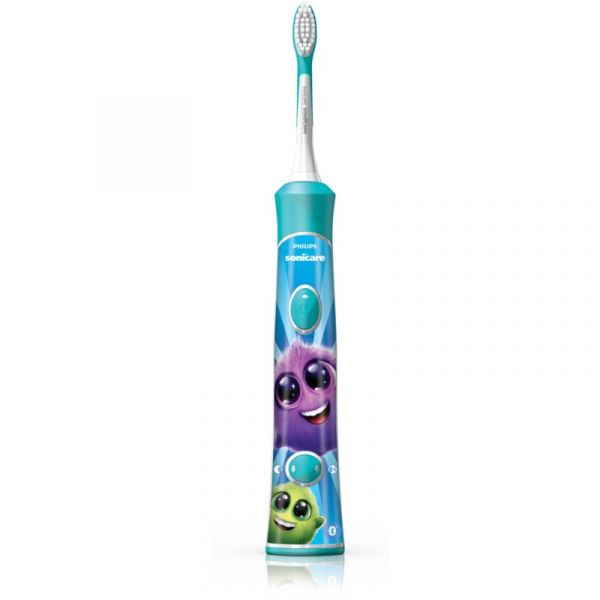  Philips Sonicare For Kids Hx6322/04 Soniczna Szczoteczka Elektryczna Dla Dzieci Z Połączeniem Bluetooth Aqua 1 Szt. 