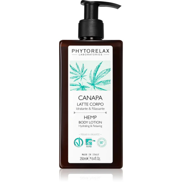  Phytorelax Laboratories Hemp Nawilżające Mleczko Do Ciała 250 Ml 