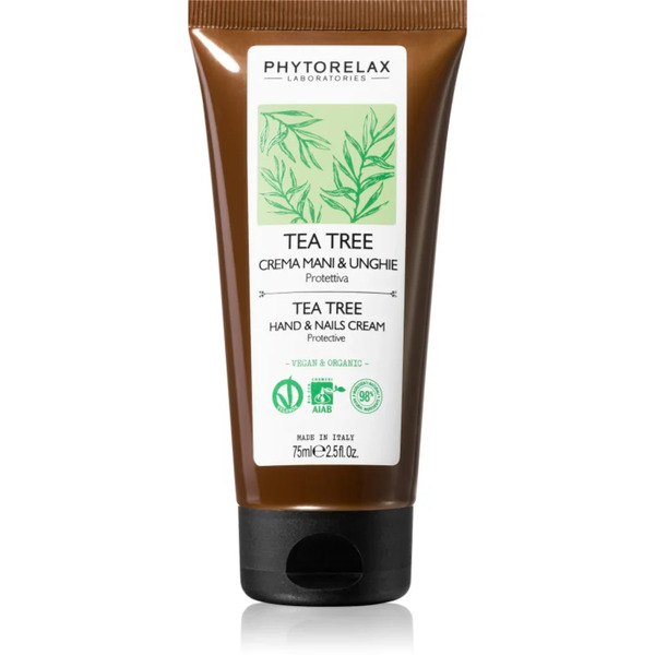  Phytorelax Laboratories Tea Tree Zmiękczający Krem Do Rąk I Paznokci 75 Ml 