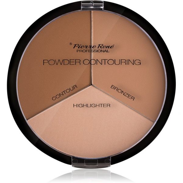  Pierre René Powder Contouring Paletka Do Konturowania Twarzy 23 G 