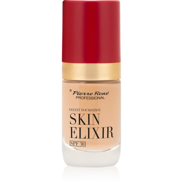  Pierre René Skin Elixir Aksamitny Podkład Spf 30 Odcień No. 04 Warm Nude 25 Ml 