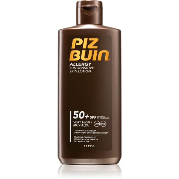  Piz Buin Allergy Ochronne Mleczko Do Opalania Dla Skóry Suchej I Wrażliwej Spf 50+ 200 Ml 