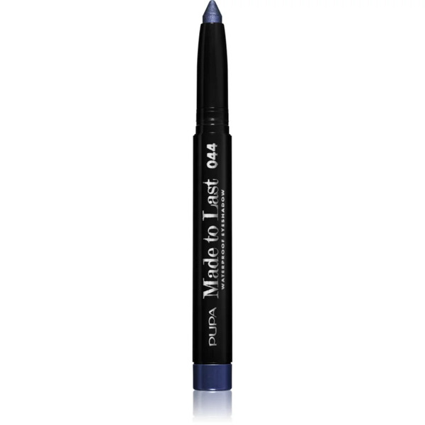  Pupa Milano Made To Last Długotrwałe Cienie Do Powiek W Kredce Wodoodporne Odcień 044 Blue Blue 1.4 G 