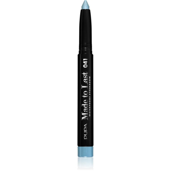  Pupa Milano Made To Last Długotrwałe Cienie Do Powiek W Kredce Wodoodporne Odcień 041 Icy Blue 1.4 G 