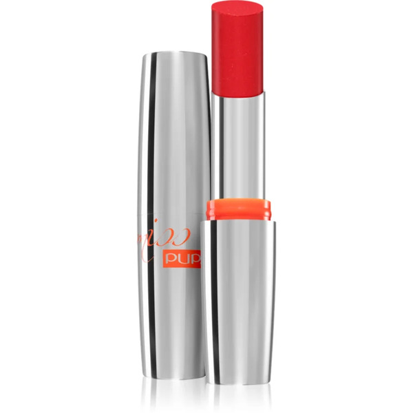  Pupa Milano Miss Pupa Ultra Shiny Lipstick Nawilżająca Szminka Nabłyszczająca Odcień 504 - Spicy Red 2.4 Ml 