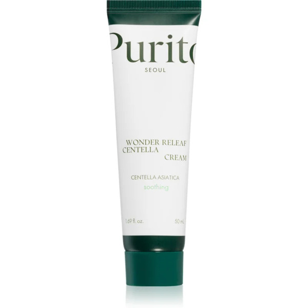  Purito Wonder Releaf Centella Cream Krem Regenerujący Odżywiający Skórę O Działaniu Uspokajającym 50 Ml 