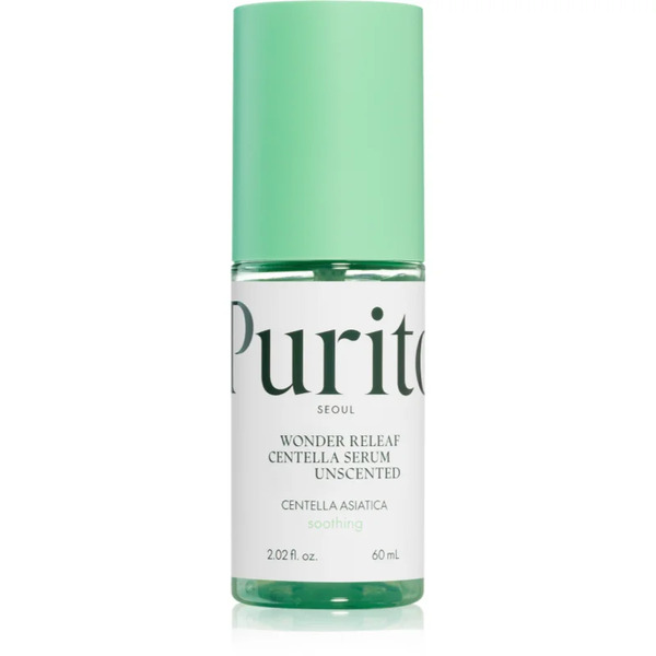  Purito Wonder Releaf Centella Serum Unscented Serum Regenerujące Do Twarzy Do Złagodzenia I Wzmocnienia Skóry Wrażliwej 60 Ml 