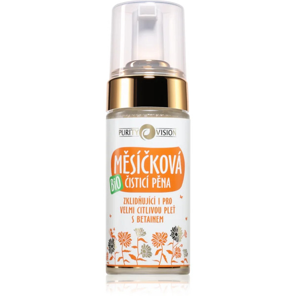  Purity Vision Bio Calendula Cleansing Foam łagodząca Pianka Oczyszczająca 90 Ml 