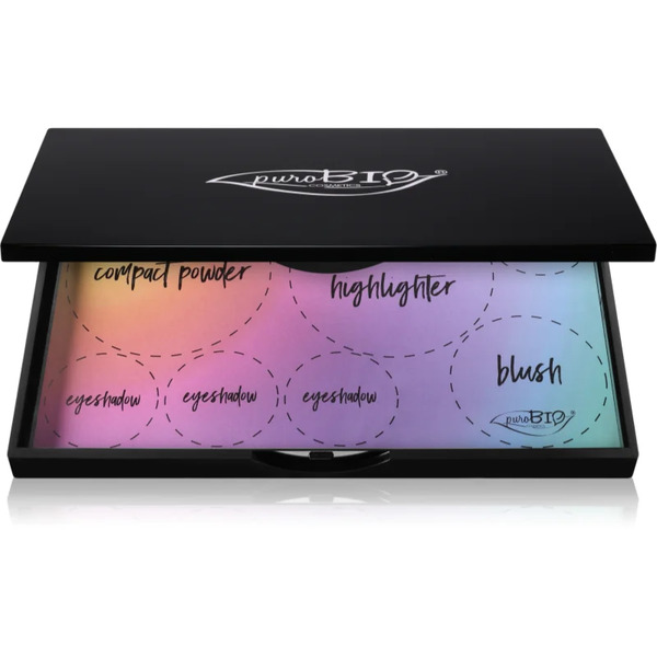  Purobio Cosmetics Composable Magnetic Palette Pusta Paletka Magnetyczna Do Kosmetyków Kolorowych 1 Szt. 