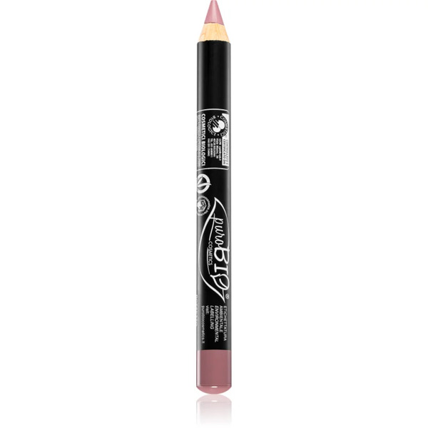  Purobio Cosmetics Pencil Lipstick Wielozadaniowa Kredka Do Oczu, Ust I Twarzy Odcień 24 Pink Rossetto 2,3 G 
