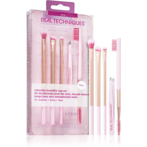  Real Techniques Naturally Beautiful Zestaw Do Oczu I Brwi 5 Szt. 