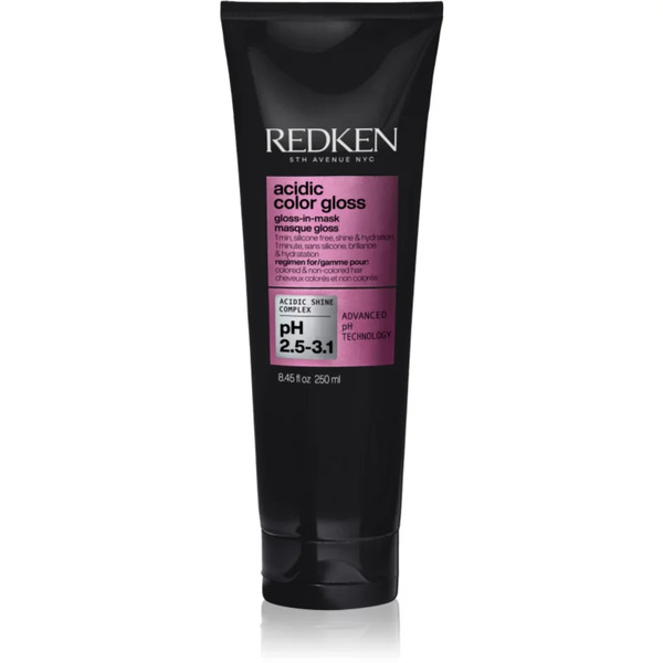  Redken Acidic Color Gloss Gloss-in-mask Odżywczo-nawilżająca Maska Do Włosów Do Nabłyszczania I Zmiękczania Włosów 250 Ml 