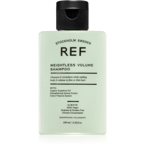  Ref Weightless Volume Shampoo Szampon Do Włosów Cienkich I Przyklapniętych Dodający Objętości Od Nasady 100 Ml 