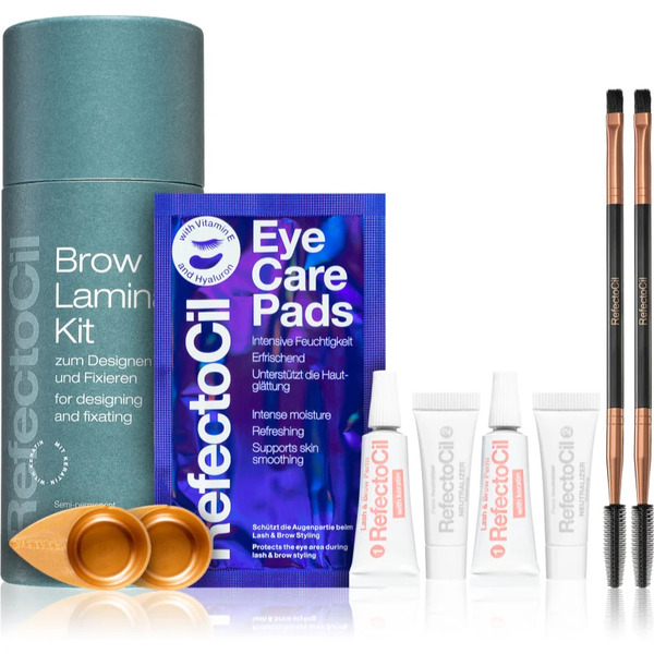  Refectocil Brow Lamination Kit Paleta Do Regulacji Brwi Typ Semi-permanent 