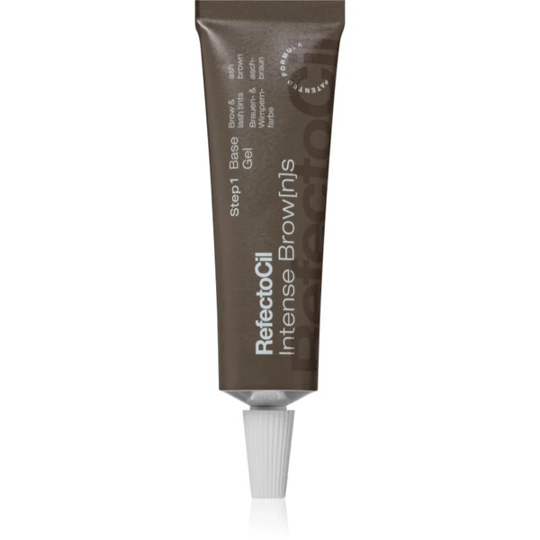  Refectocil Intense Brow[n]s Base Gel Farbka Do Brwi I Rzęs Z żelową Konsystencją Odcień Ash Brown 15 Ml 