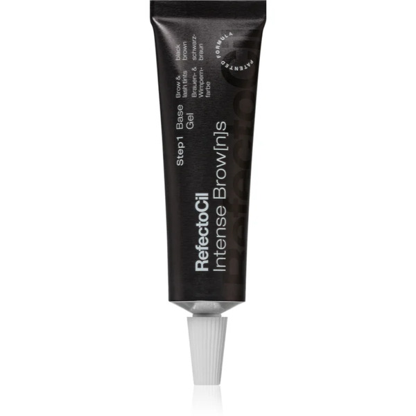  Refectocil Intense Brow[n]s Base Gel Farbka Do Brwi I Rzęs Z żelową Konsystencją Odcień Black Brown 15 Ml 