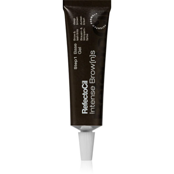  Refectocil Intense Brow[n]s Base Gel Farbka Do Brwi I Rzęs Z żelową Konsystencją Odcień Deep Brown 15 Ml 