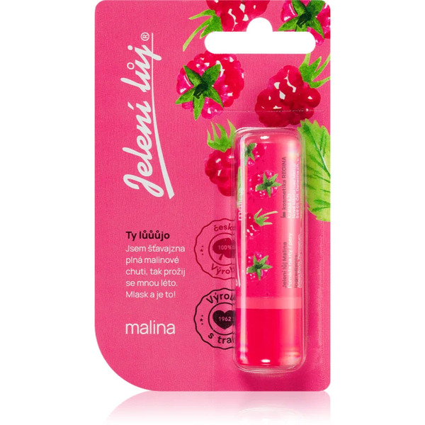  Regina Jelení Lůj Raspberry Balsam Do Ust O Zapachu Malin 4.5 G 
