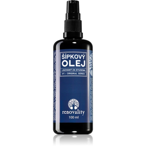  Renovality Original Series Olej Z Dzikiej Róży Tłoczony Na Zimno Olejek Do Skóry Suchej I Bardzo Suchej 100 Ml 