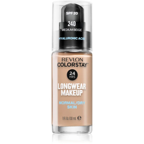  Revlon Cosmetics Colorstay™ Spf 20 Trwały Podkład Do Skóry Normalnej I Suchej Odcień 240 Medium Beige 30 Ml 