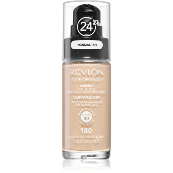  Revlon Cosmetics Colorstay™ Spf 20 Trwały Podkład Do Skóry Normalnej I Suchej Odcień 180 Sand Beige 30 Ml 
