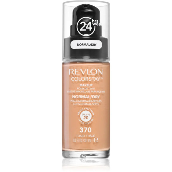  Revlon Cosmetics Colorstay™ Spf 20 Trwały Podkład Do Skóry Normalnej I Suchej Odcień 370 Toast 30 Ml 