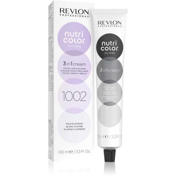  Revlon Professional Nutri Color Filters Metal-ice Odżywcza Maseczka Tonująca Do Profesjonalnego Użytku 1002 100 Ml 
