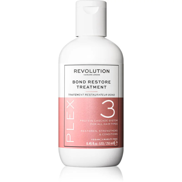  Revolution Haircare Plex No.3 Bond Restore Treatment Intensywna Kuracja Do Włosów Do Włosów Suchych I Zniszczonych 250 Ml 
