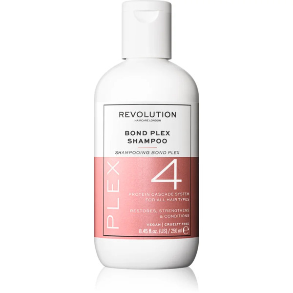  Revolution Haircare Plex No.4 Bond Shampoo Szampon Intensywnie Odżywczy Do Włosów Suchych I Zniszczonych 250 Ml 