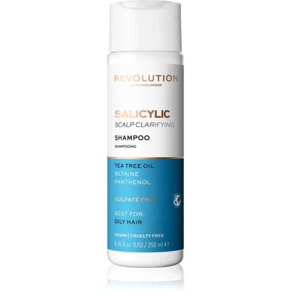  Revolution Haircare Skinification Salicylic Szampon Oczyszczający Do Przetłuszczających Się Włosów I Skóry Głowy 250 Ml 