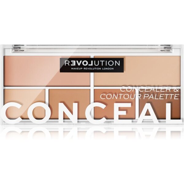  Revolution Relove Conceal Me Paleta Korektorów Odcień Light 2,8 G 
