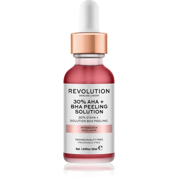  Revolution Skincare Aha + Bha 30% Peeling Solution Intensywny Peeling Chemiczny Z Efektem Rozświetlającym 30 Ml 